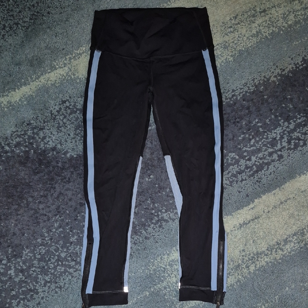 lululemon athletica Zip The Line Crop 23" Size 6..hi Rise